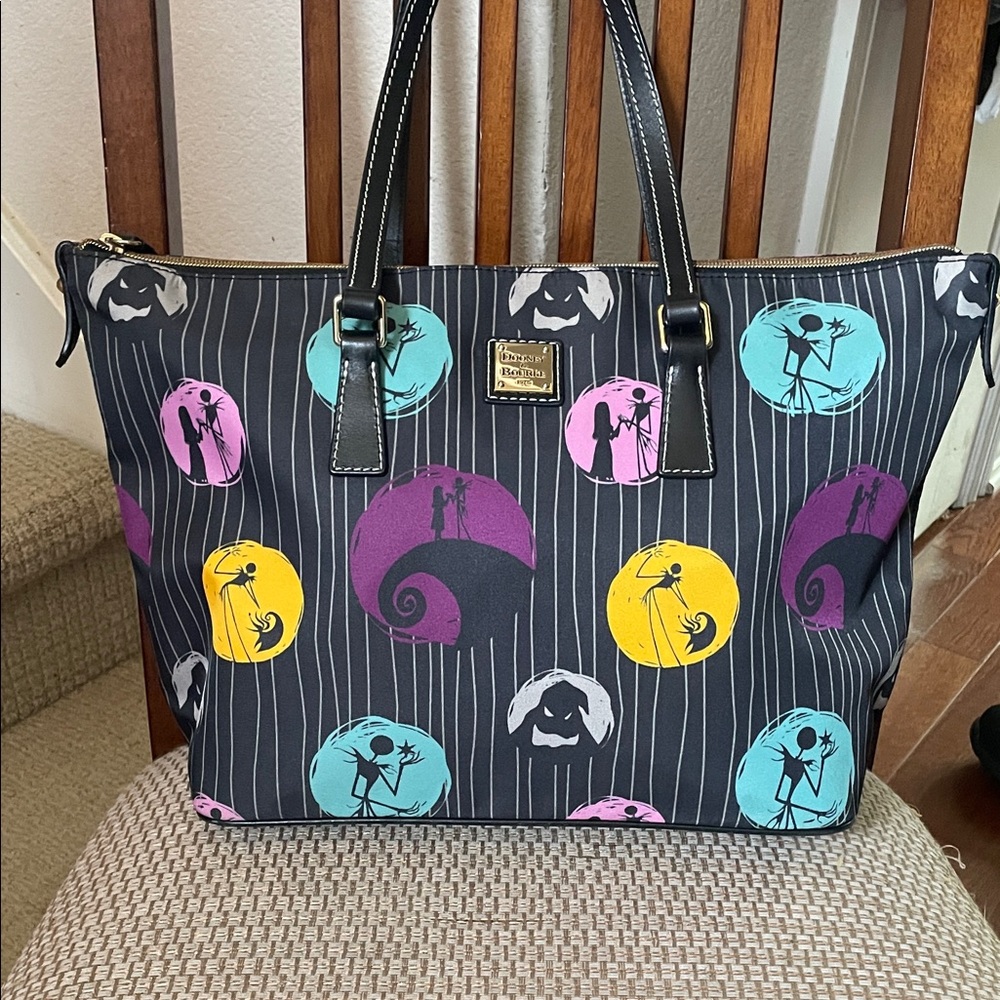 Disney Dooney & Bourke Nightmare Before Christmas tote